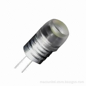LED Globe Bulbs, G4, 1.5W, 12V DC, 2700 to 7000K, 50,000-hour Lifespan